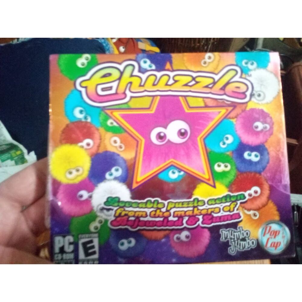 Pop Cap Chuzzle PC CD Rom game for computer